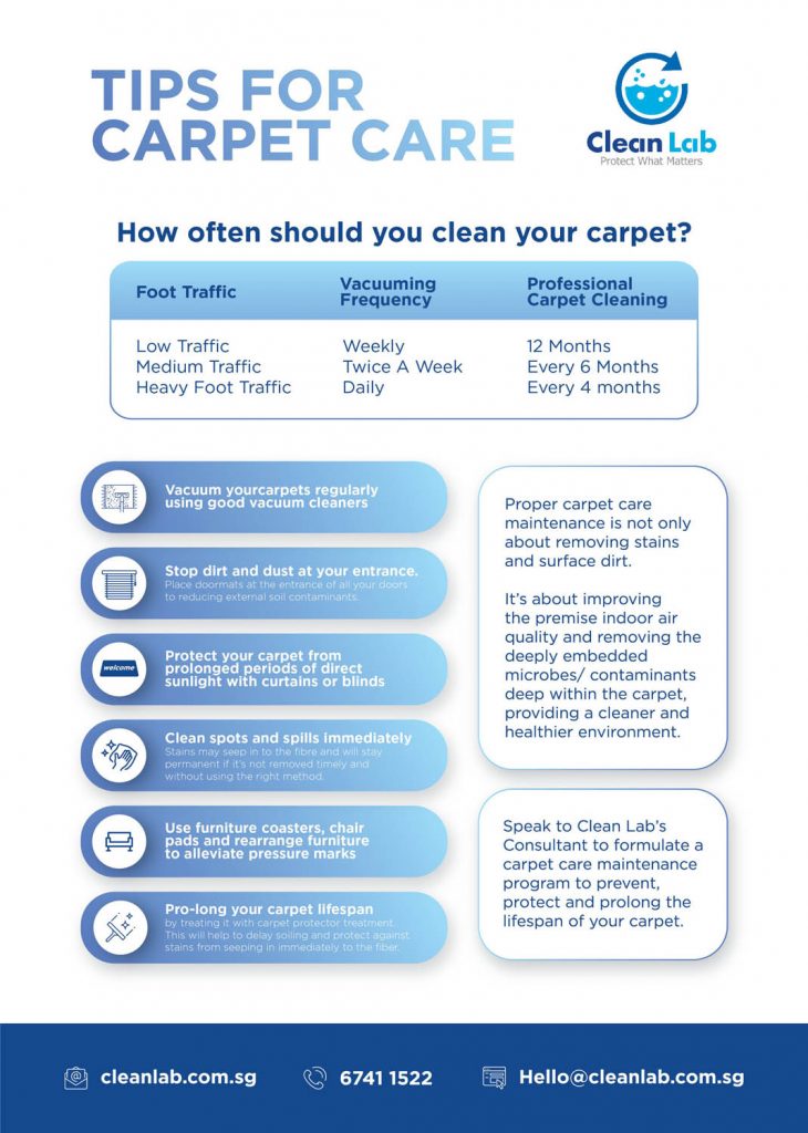 Tips For Carpet Care - Clean Lab | Professional Cleaning